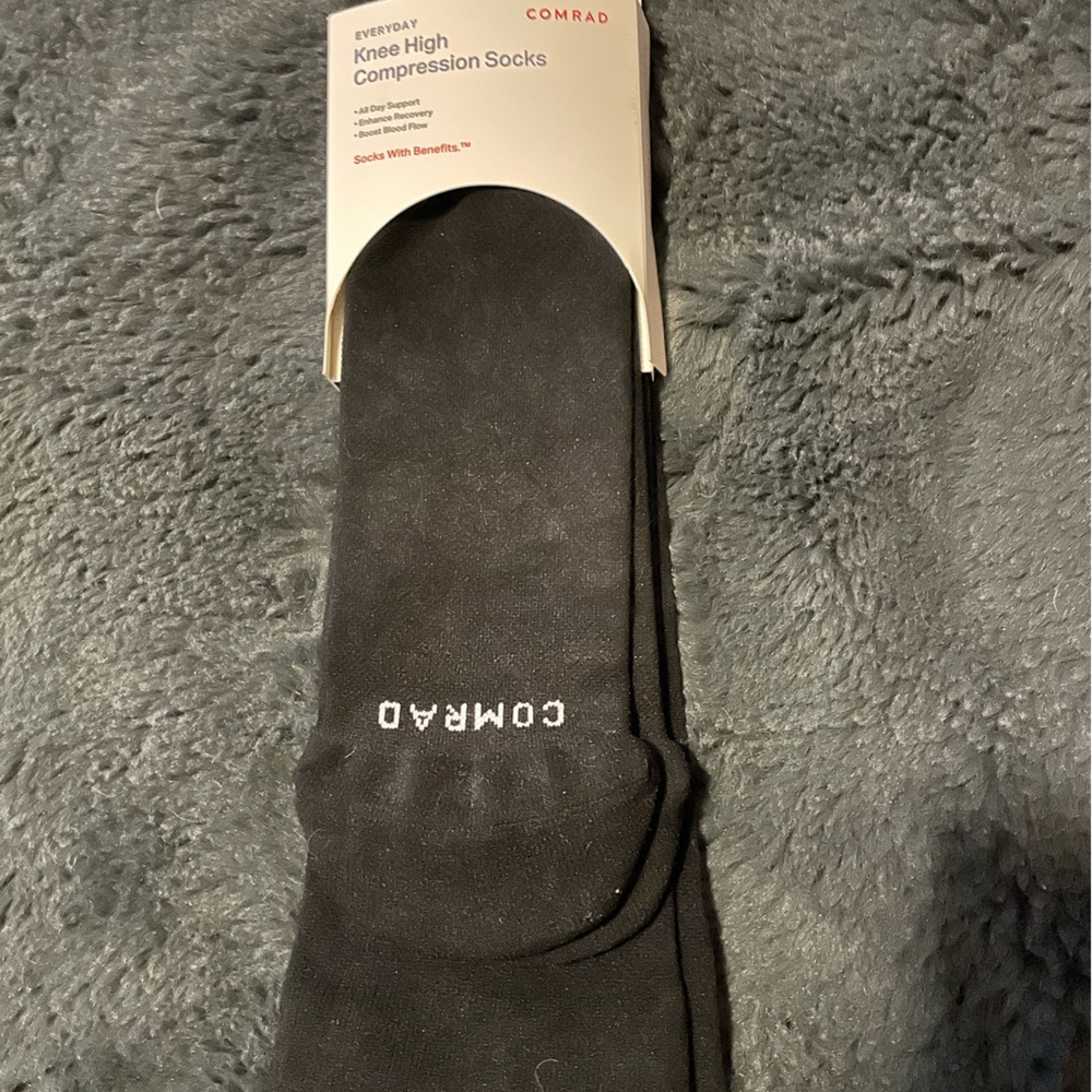 New Men’s Comrad Knee High Compression Socks-sz XL